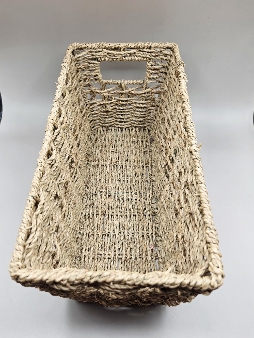 Woven Seagrass Storage Basket - Natural - Picture 5 of 6
